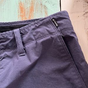 Hurley Phantom hybrid shorts, size 33, blue